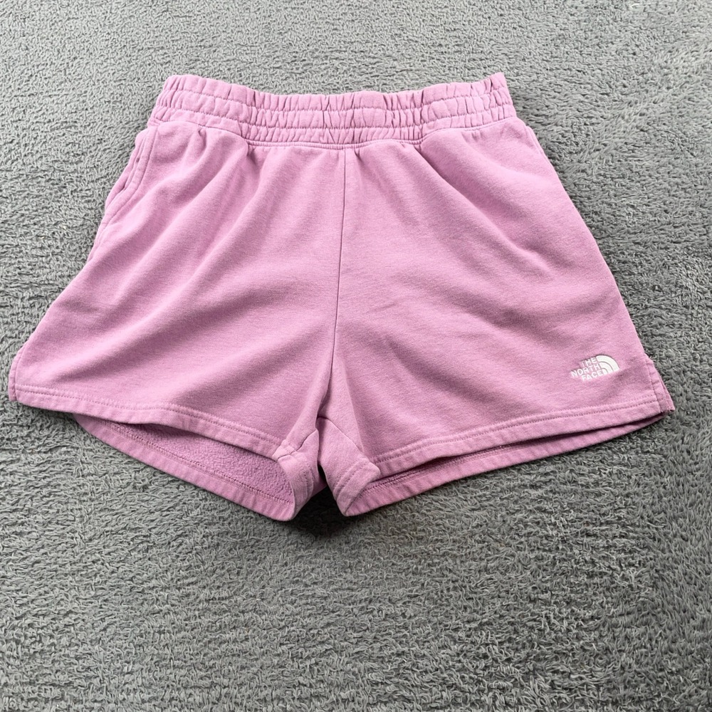 The North Face Shorts Womens Medium Pink Fleece Lounge Athletic Gym Activewear